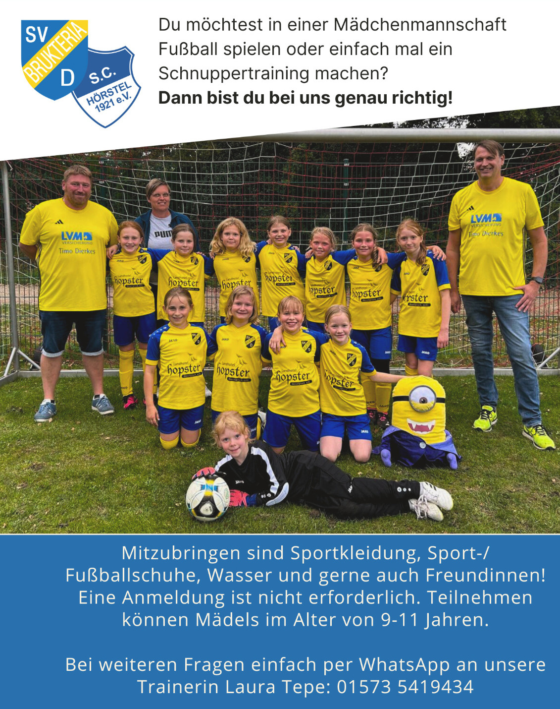 Mädchenfußball 9-11