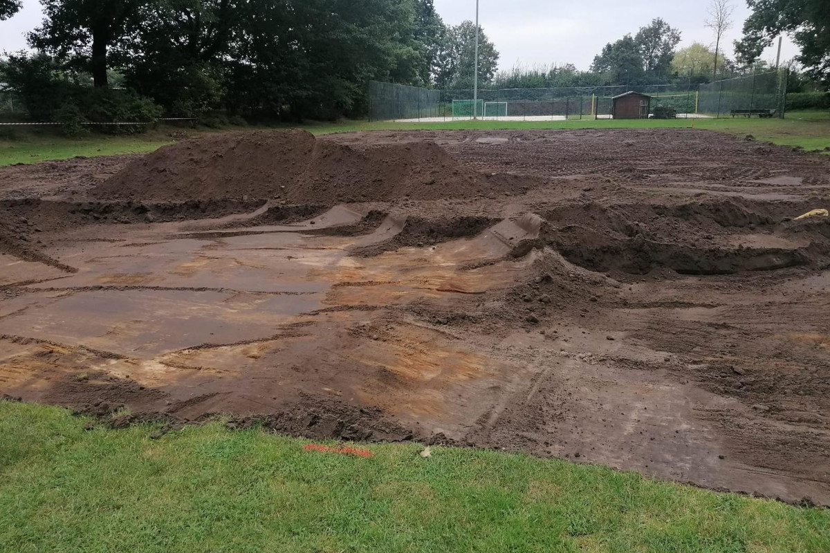 Baustelle OKE-Waldstadion