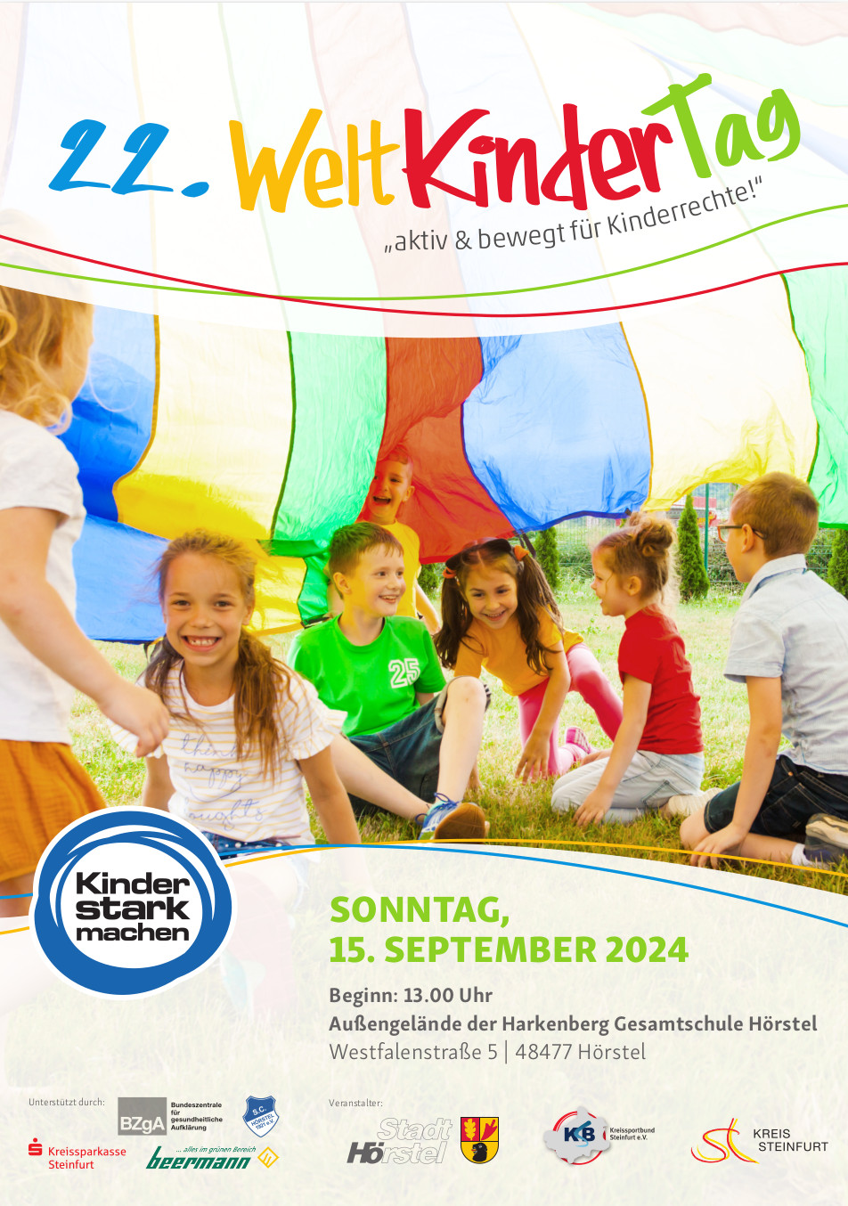 Plakat Weltkindertag KSB 2024