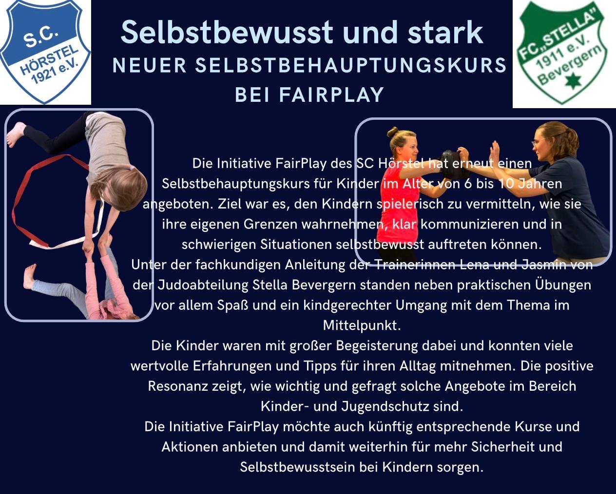 Neuer Selbstbehauptungskurs bei FairPlay